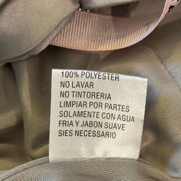 Mac Duggal Ieena NWT Elegant Silver Platinum Satin  Maxi Evening Gown Size 2 - Picture 13 of 13